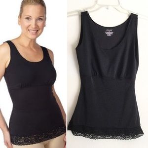 SPANX Hide & Sleek Body Smoothing Camisole Black